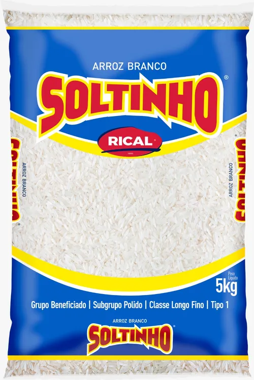 Arroz Soltinho Tipo 1 de 5kg